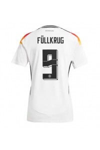 Fotbalové Dres Německo Niclas Fullkrug #9 Domácí Oblečení ME 2024 Krátký Rukáv